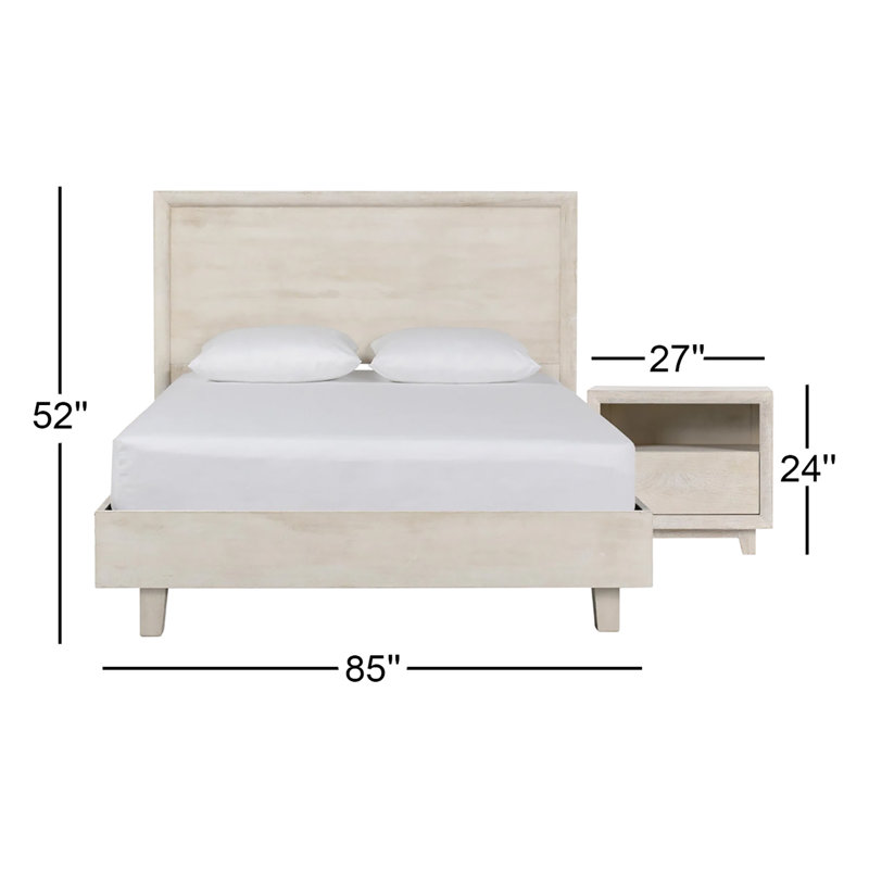 Lorinda 3 Piece Bedroom Set, King