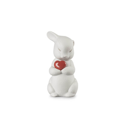 Figurine de lapin charmant et généreux