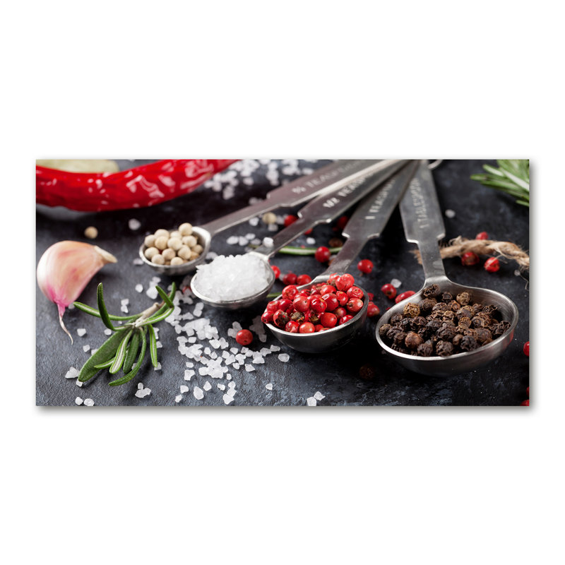 Herbs And Spices - Wrapped Canvas Print, 70cm H x 140cm W , Canvas