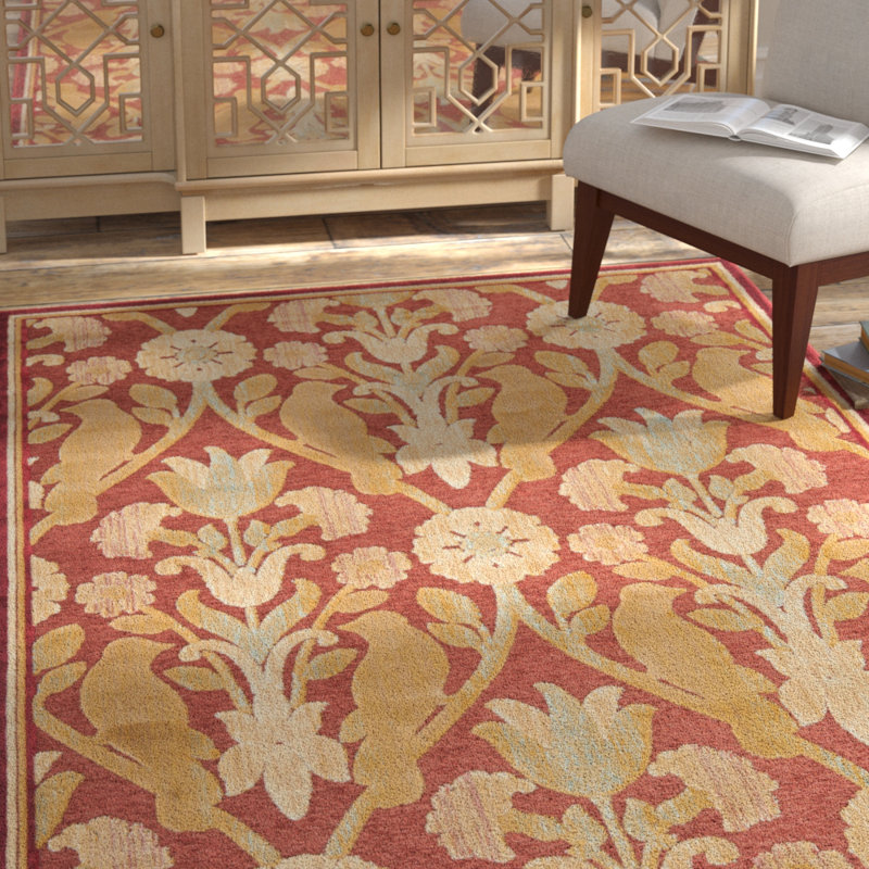 Saint-Michel Performance Floral Rug, Rectangle 8' x 11'2"