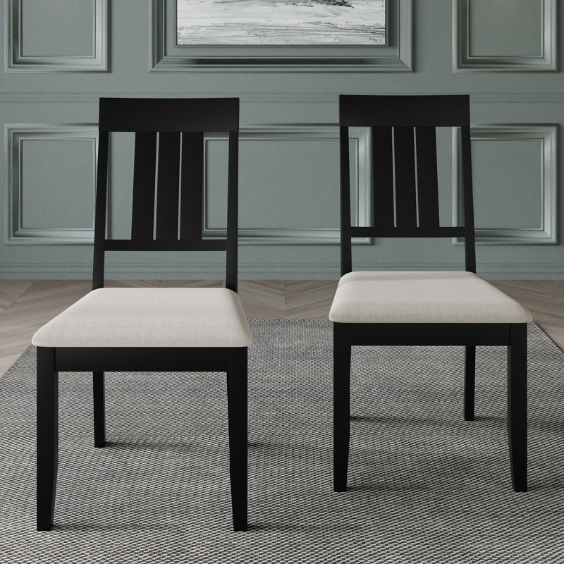 Chaise Ocossio, Noir
