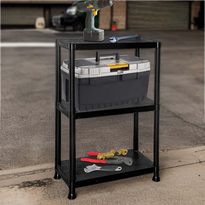 60cm W Plastic Shelving Unit