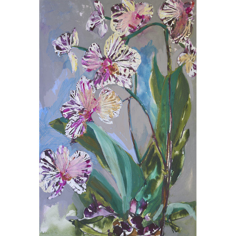 'Maine Spring Flowers I' by Erin McGee Ferrell - Painting Print, 91cm H x 61cm W, Wrapped Canvas