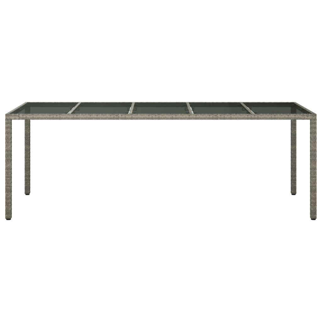 Castora Rectangular Metal Outdoor Dining Table , cm W 100cm cm D