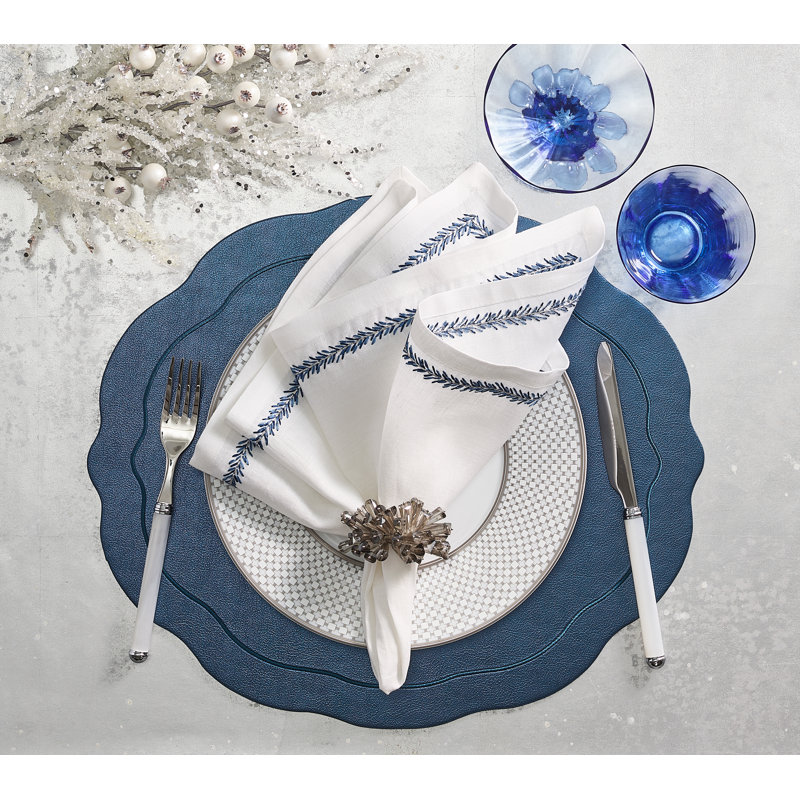 Dazzle Napkin Ring, Smoke