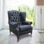 Upholstered Wingback Chair-1613225476
