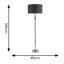 Dawsin 145 H cm Traditional Floor Lamp-2102179504-2102179506-2102179509