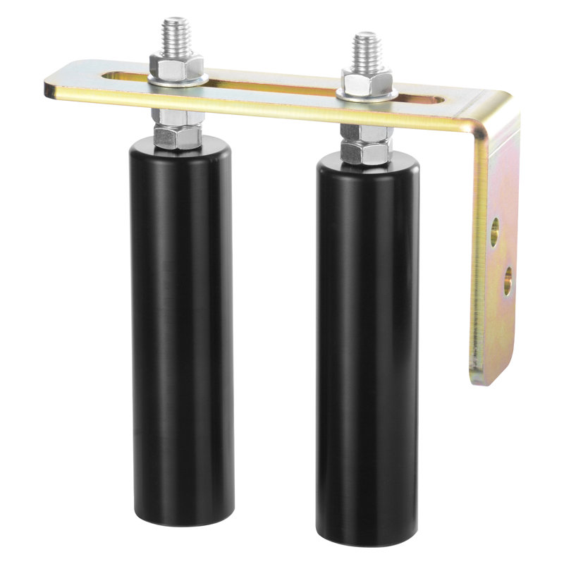 Quincaillerie coulissante pour porte coulissante 6 po avec support en L