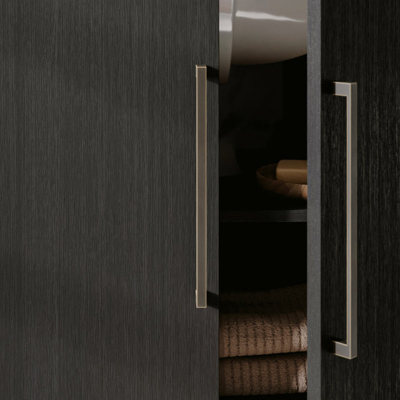Alsup 48'' W Vanity, Dark Weathered Oak