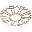 Médaillon de plafond 26 po x P 9 po x P 1/8 po x P 3/8 po Augustus-63412091-63412090