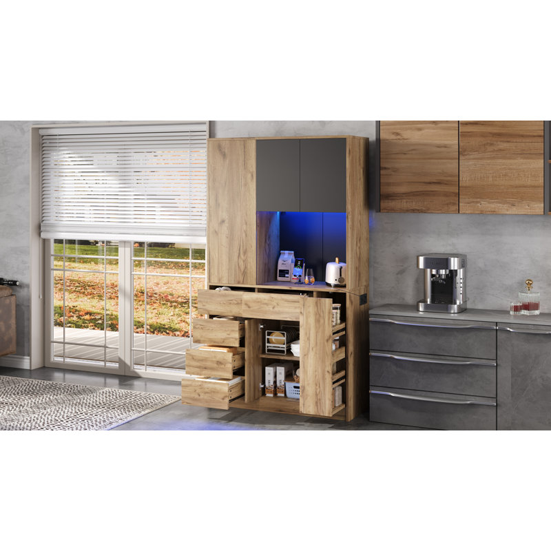 185cm Kitchen Pantry
