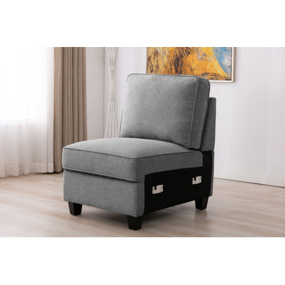 Upholstered Slipper Chair