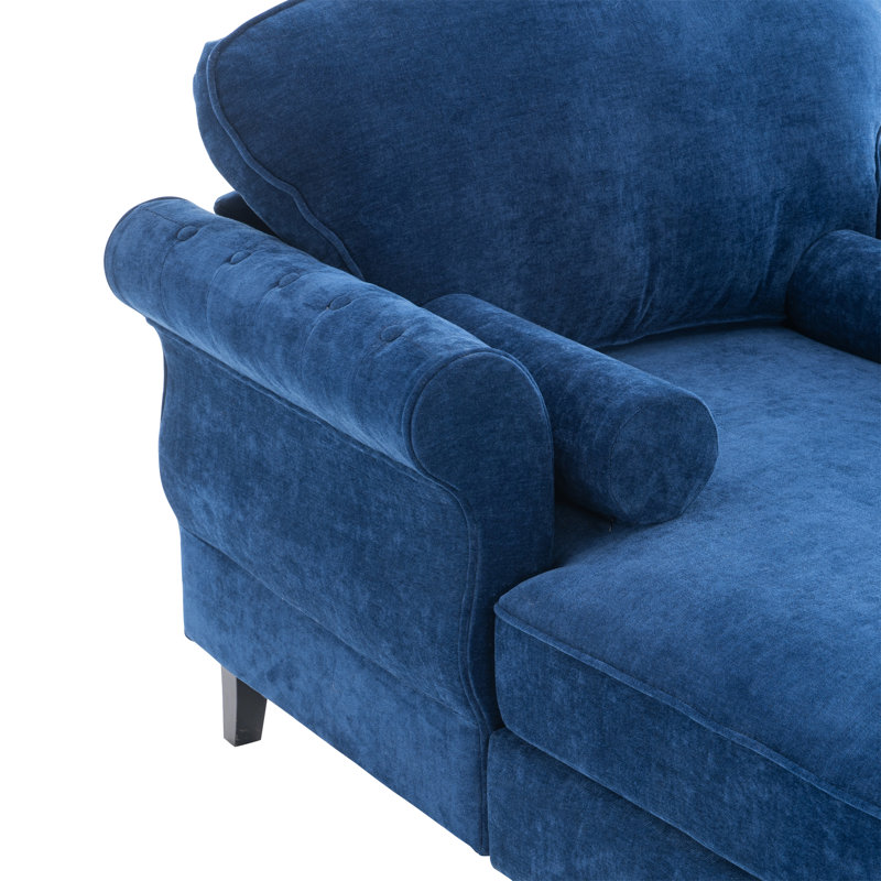 [Nouveau] Chaise longue surdimensionnée d'intérieur, Bleu