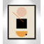 «Simple Shapes», reproduction encadrée sur toile par Daniela Santiago-88319033-88319036