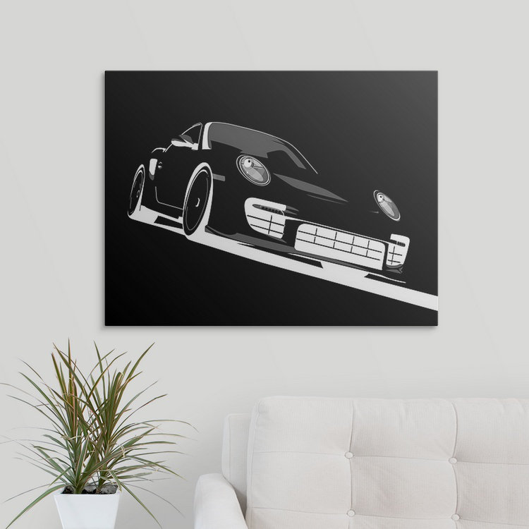 Deschamps " Porsche 911 GT2 Night " by Michael Tompsett Williston Forge