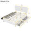 Upholstered Bed 140*200 Cm With 4 Drawers-1483436575