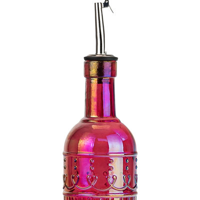 10 Strawberry Street Abercorn Textured Glass Oil Cruet