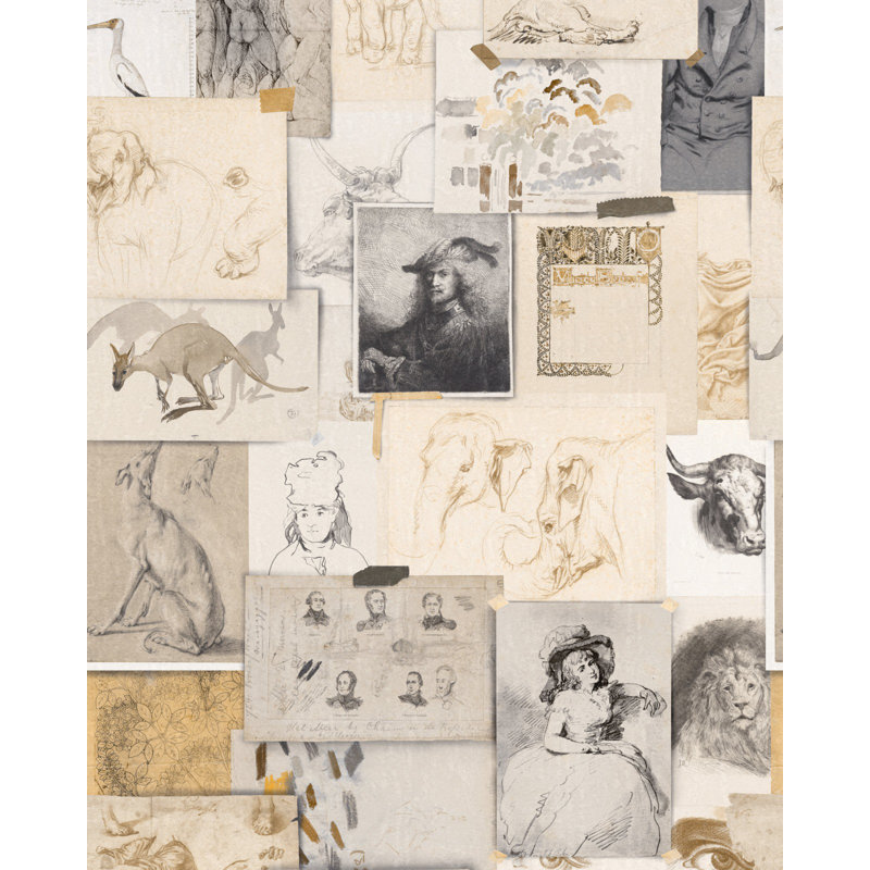 The Artists House Wallpaper Roll