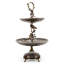 Plateau en porcelaine à plusieurs niveaux avec palais impérial Ormolu bronze