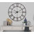 Oversized Roman Round Wall Clock, 43.5 Diameter