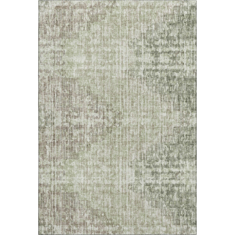Premium Machine Washable Ansley Geometric Rug, Rectangle 10' x 14'