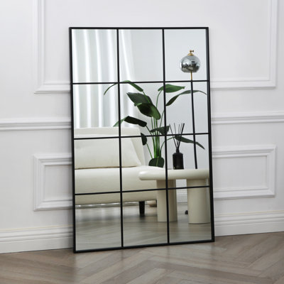 Naquasia Metal Rectangle Wall Mirror