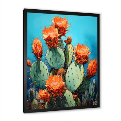 Cactus bleu et bronze II - cactus