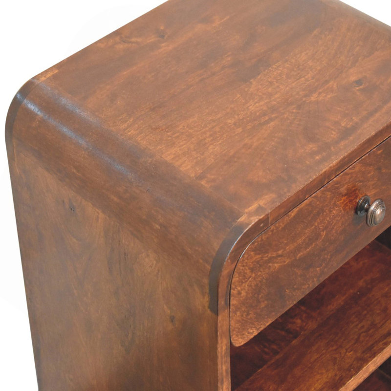 Wood Aspen Open Bedside