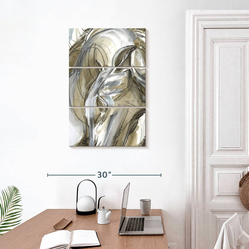 Avery Horse Abstraction I, 32" H x 20" W