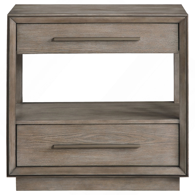 Table de chevet 2 tiroirs