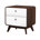Walnut/White