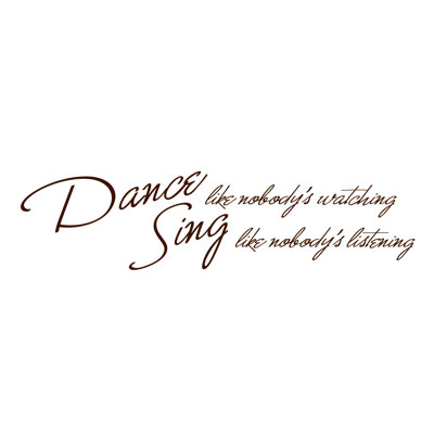 Text & Numbers Non-Wall Damaging Wall Decal