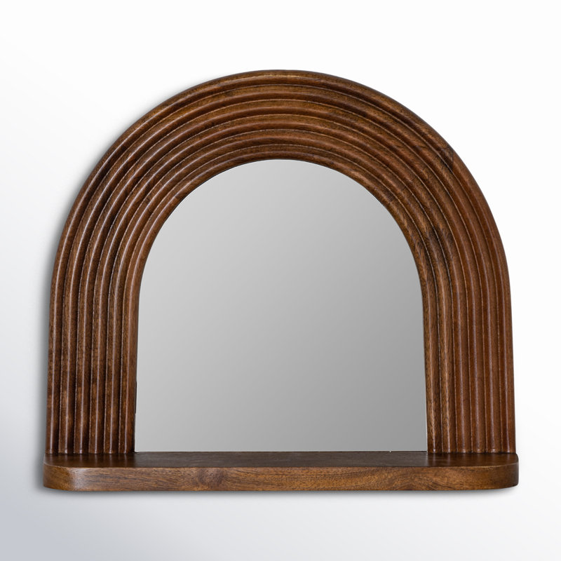 Sean Brown Shelf Wall Mirror