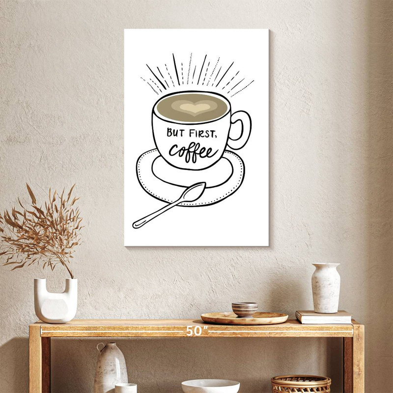 Tergel Coffee First, 36" H x 24" W
