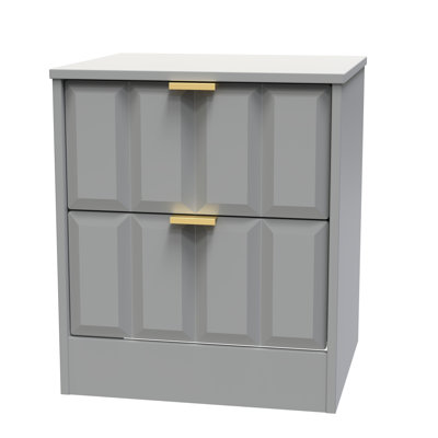 Doss 45cm W Manufactured Wood Bedside Table