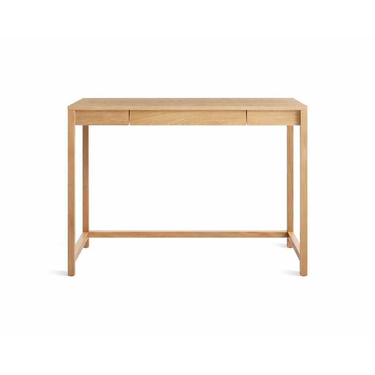 Open Plan Desk Blu Dot White Oak 30 H x 42 W x 20 D