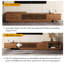 Large Storage TV Stand & Media Unit, Expandable Design (2m-2.6m Width), Contemporary Walnut Finish with Cable Management, for 75-100 Inch Televisions Fast Dispatch From UK Warehouse — 2 Working Days Deliver within 2-4 working days.