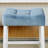 Set Of 2 Counter Height Stools With Tufted Saddle Seats-1997726870