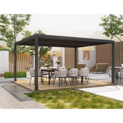 5m x 4m Aluminum Pergola
