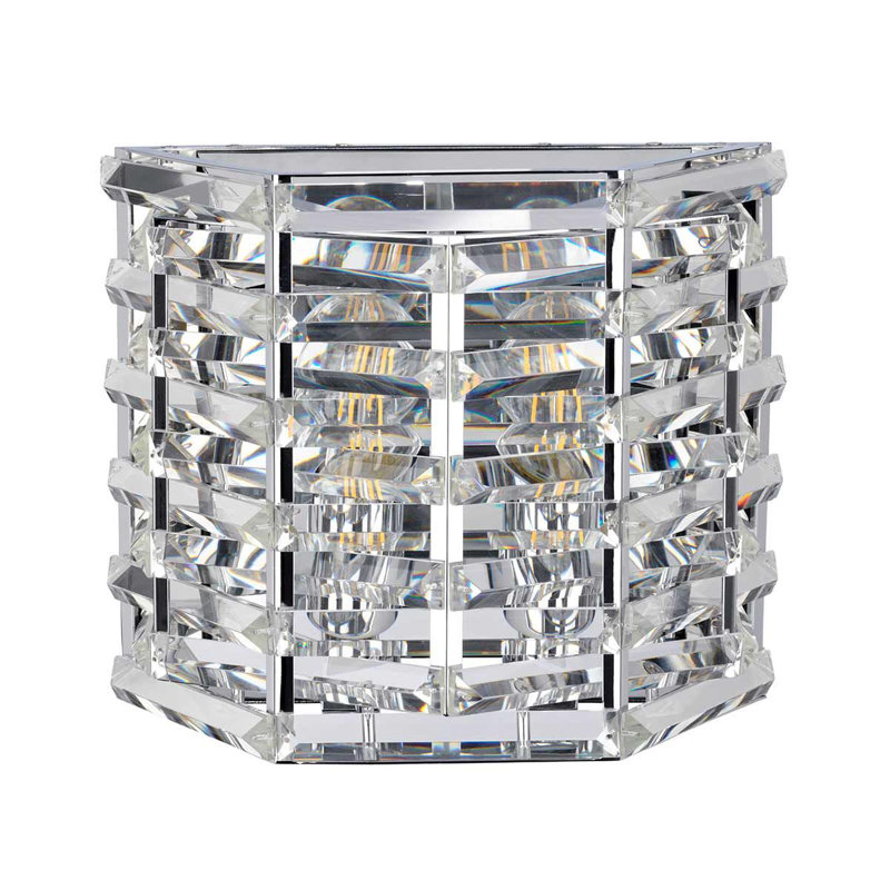 Yves Steel Flush Mounted Sconce