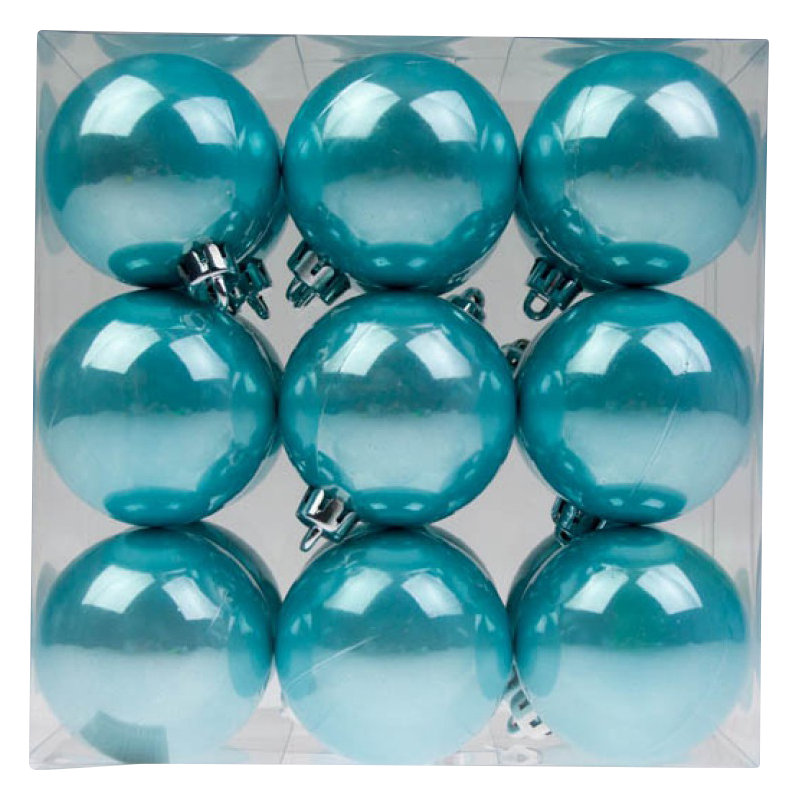 6cm Ball Ornament, Pearl Blue