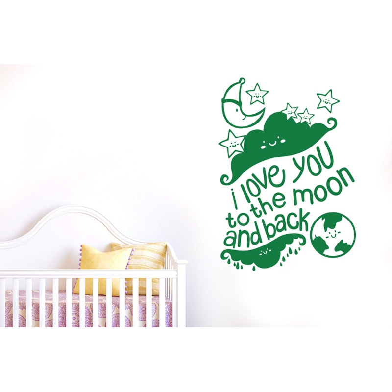 Wall Decal, Green, Large