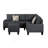 6-Piece Upholstered Sectional-194661825