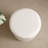 11.8In Small Round Faux Leather Upholstered Ottoman-117626318