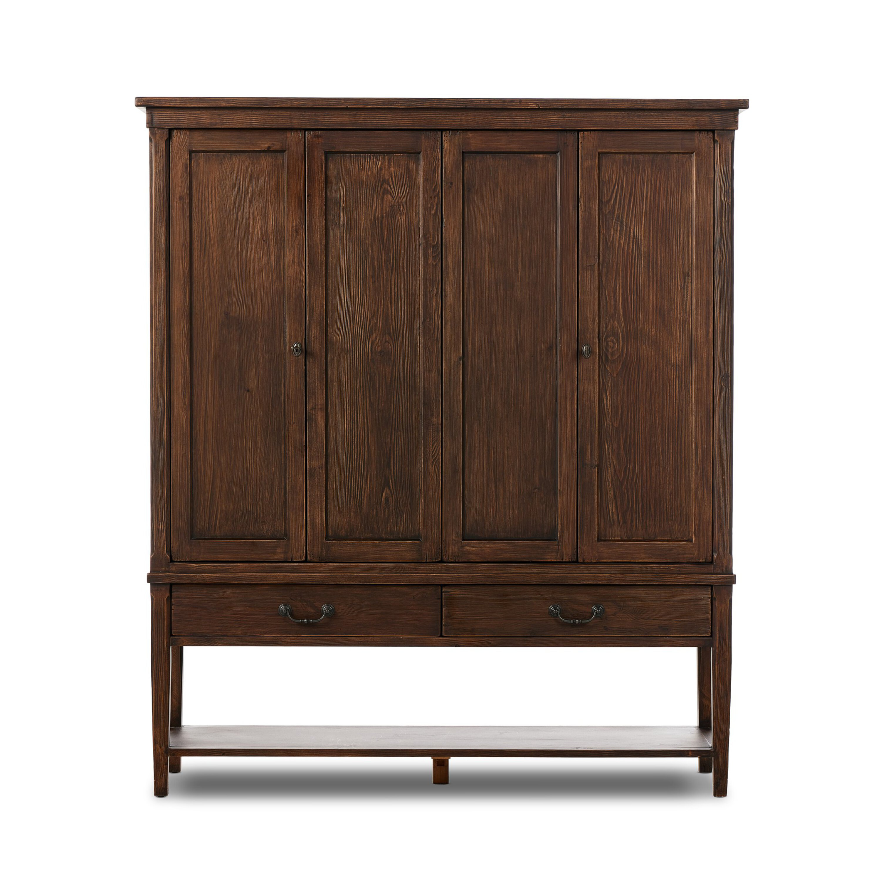 Birch Lane Annabel Solid Wood 4-Door Armoire | Shop Now