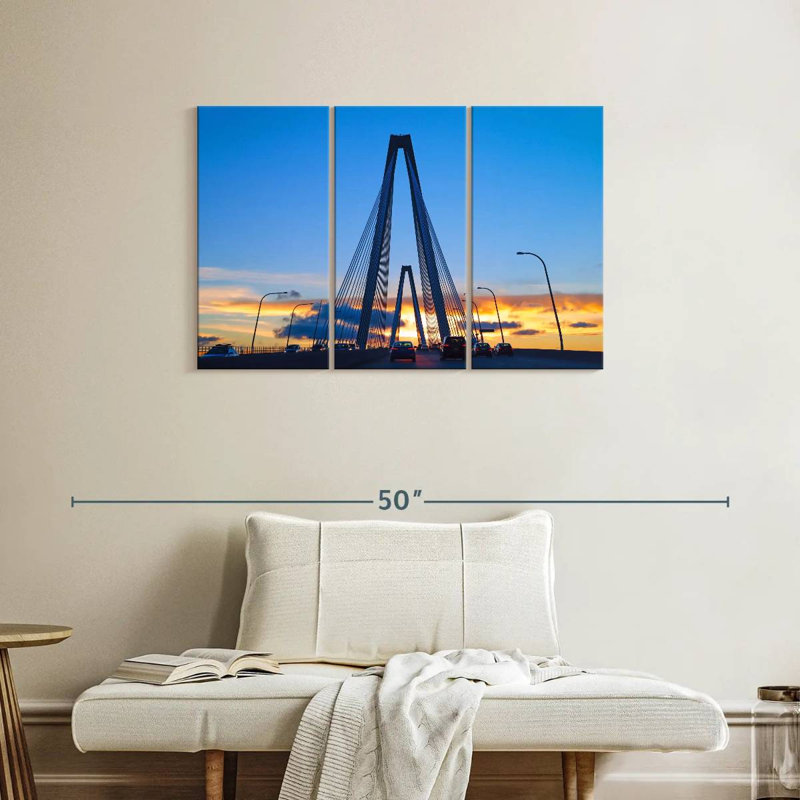 Lilie Cooper River Bridge, 24" H x 38" W