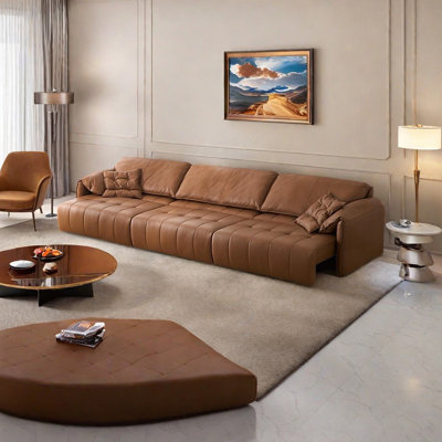 Multi-functional telescopic electric sofa
