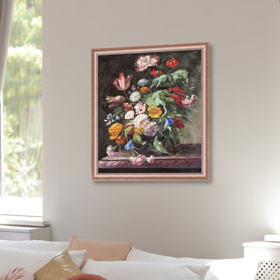 «Still Life» par Rachel Ruysch - Reproduction d'art sur toile encadrée