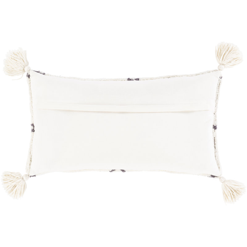 Hansen Tassels Reversible Throw Pillow, Down