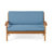 Peyton Love Seat + Coffee Table-1863501423